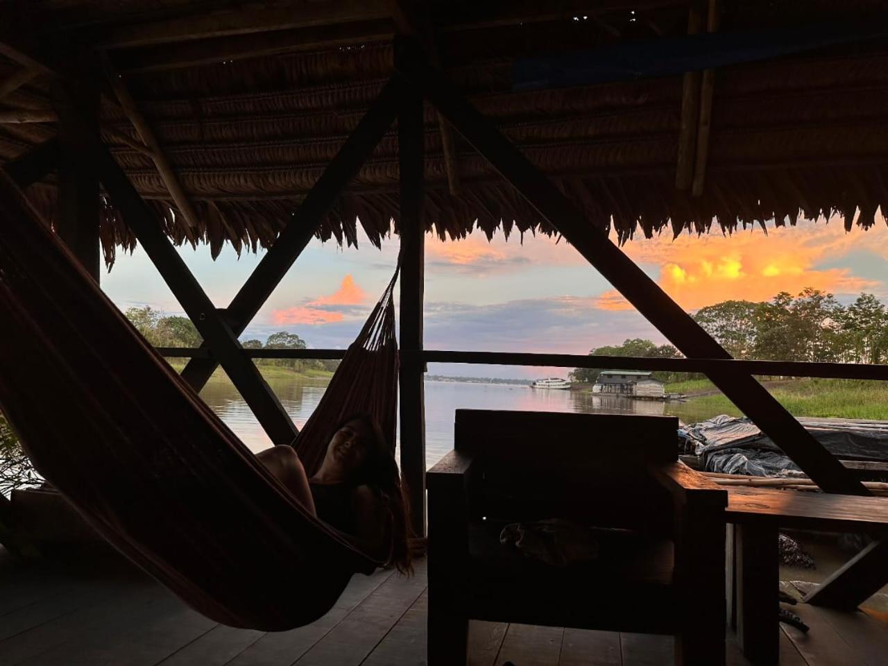 Cabana Flotante Kurupira Leticia Buitenkant foto