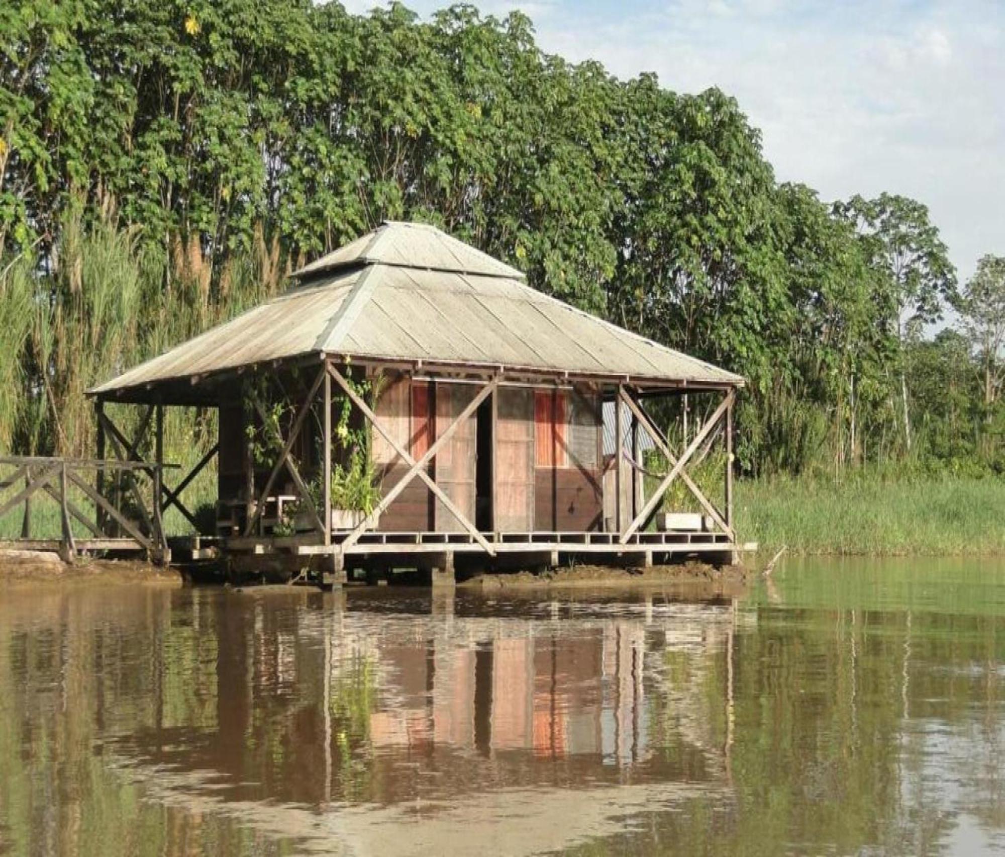 Cabana Flotante Kurupira Leticia Buitenkant foto