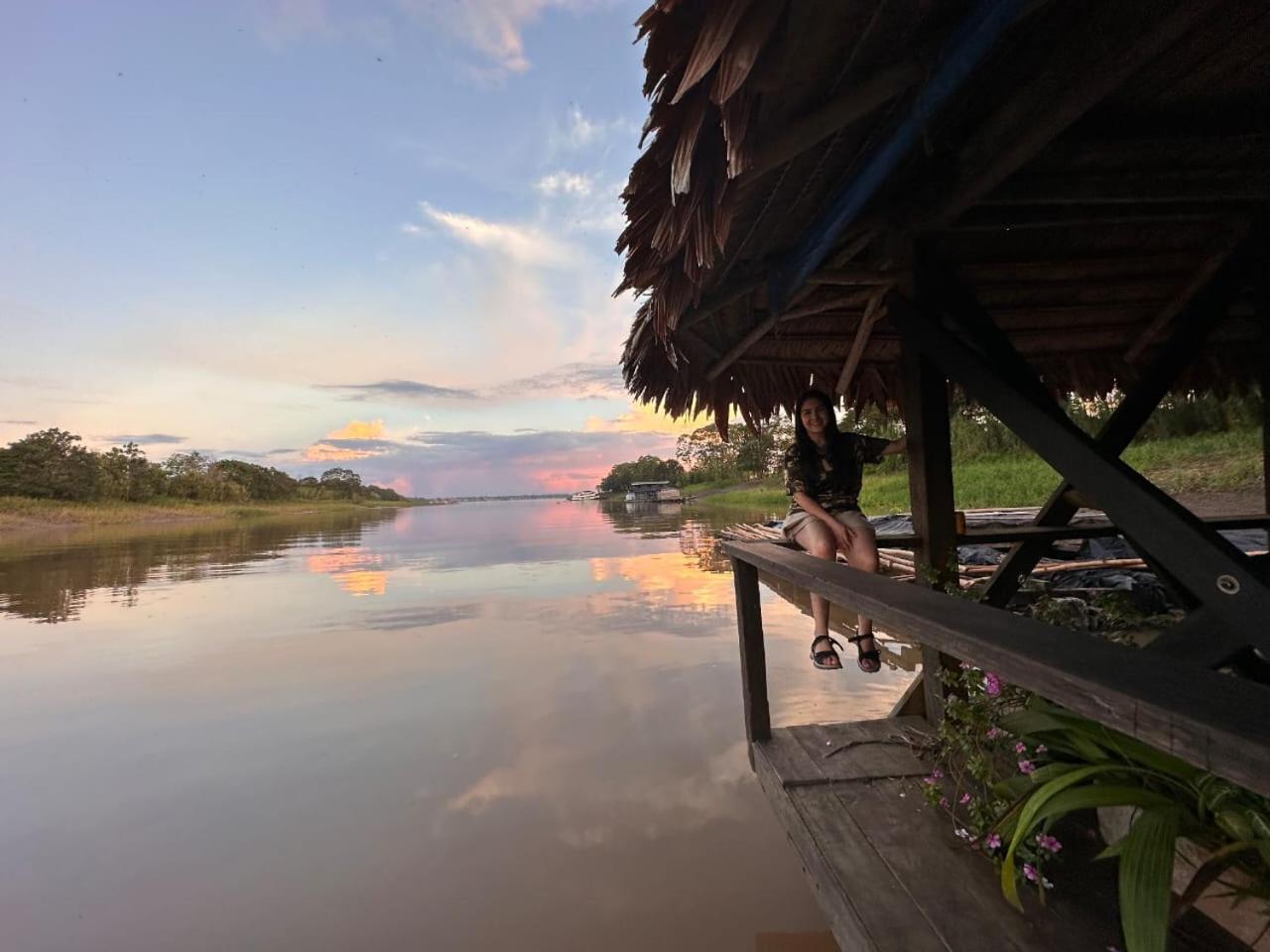 Cabana Flotante Kurupira Leticia Buitenkant foto