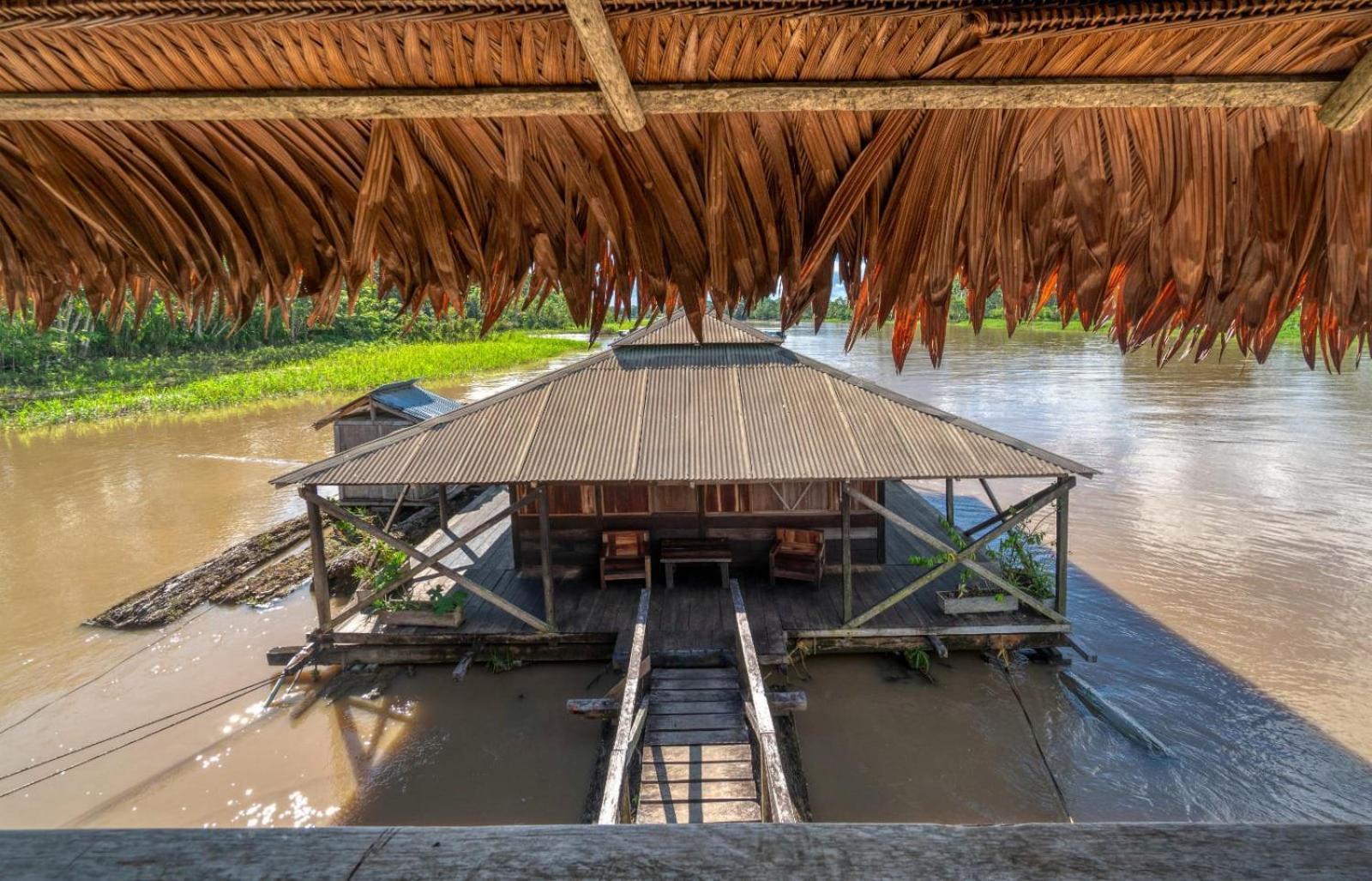 Cabana Flotante Kurupira Leticia Buitenkant foto