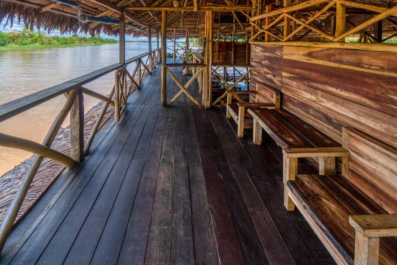 Cabana Flotante Kurupira Leticia Buitenkant foto